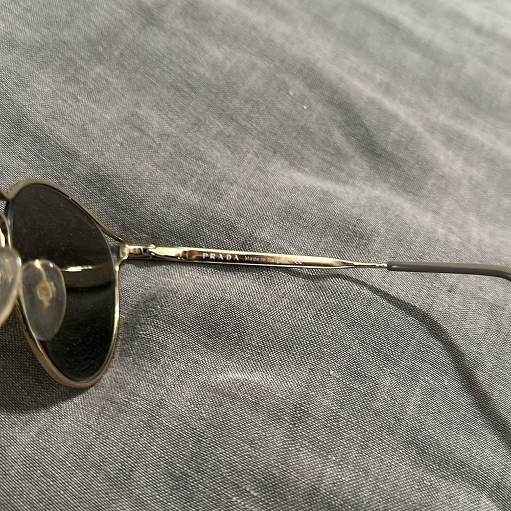 Prada SPR 62S ZVN 1C0 Cinema Metal Mirror Lenses - Picture 4 of 6